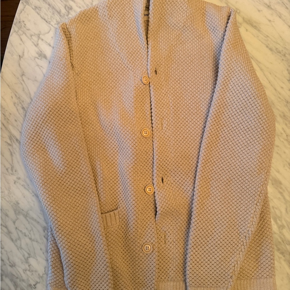 Taylor Stitch Cream Knit Sweater